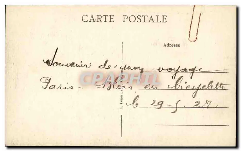 Orléans — Vista Geral — Ponte Georges V — Editor PICON - Verso
