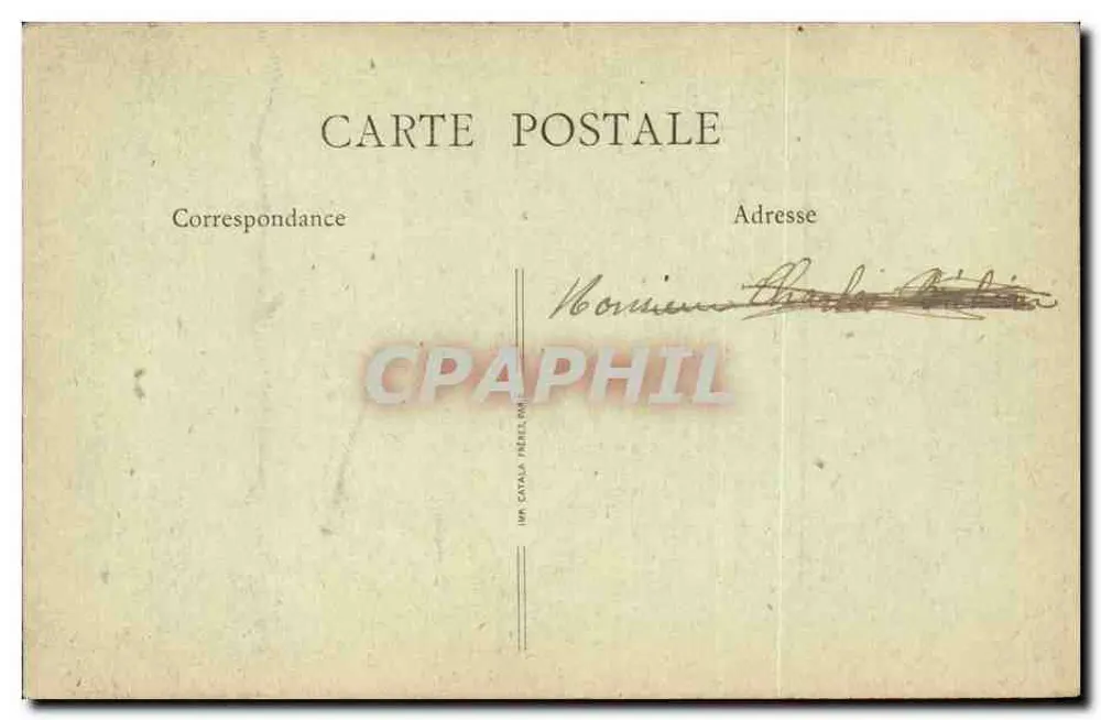 Orléans — A Catedral — série 685 - Verso