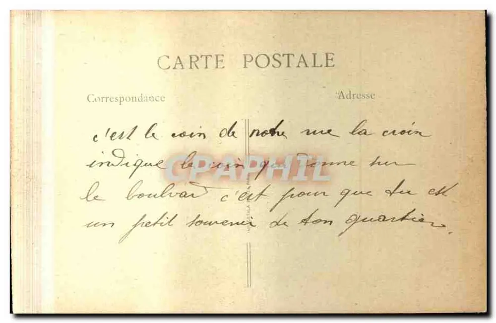 Orléans — Igreja de Santa Euverte e o Mail — n°723 - Verso