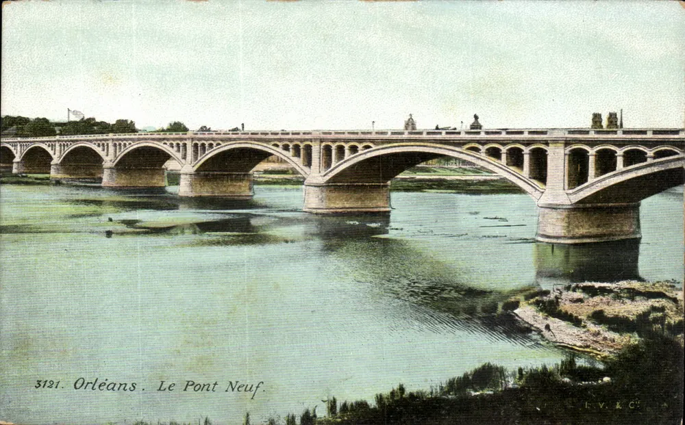 Orléans. O Ponte Novo — n° 3121 — L.V. & C° - Frente