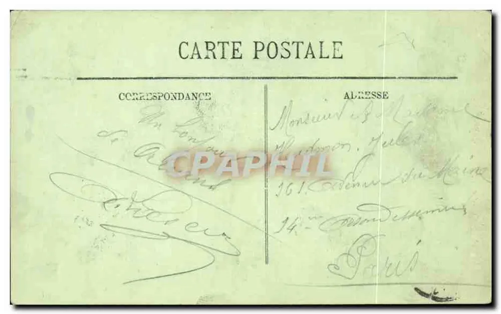 Orléans — A Estátua de Joana d'Arc — edit. L.1 - Verso