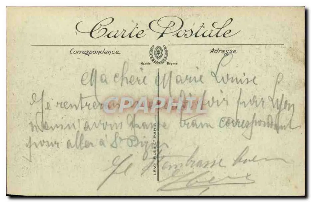 Montargis — O Jardim Durzy — J.G. - Verso