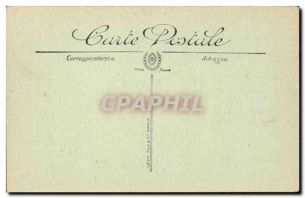 Montargis — Het Tuin Durzy — uitgever Levy & Cie, n°38 - Achterkant