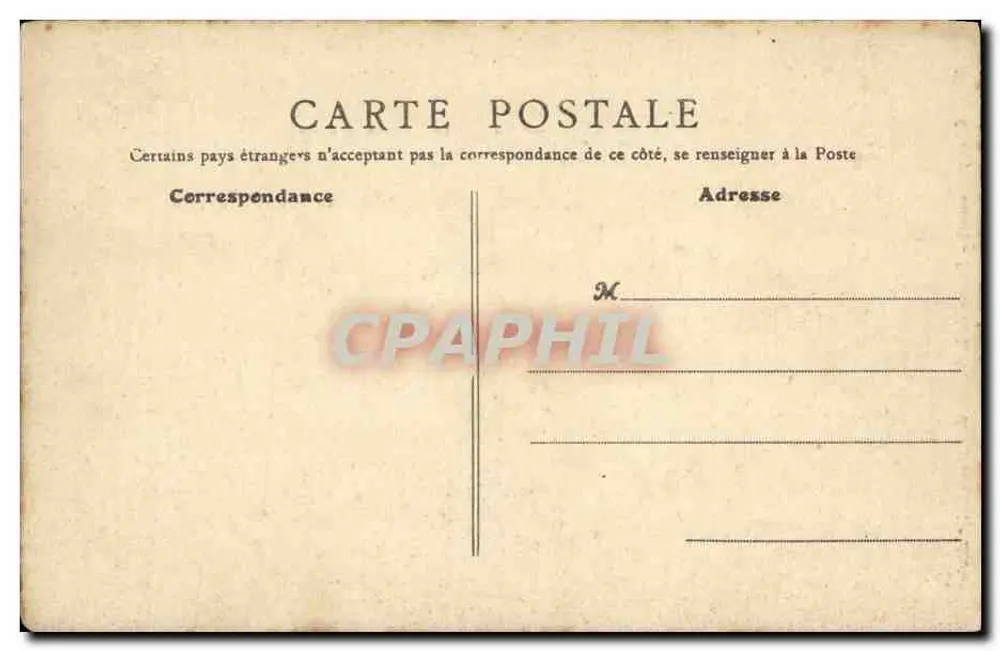 Beeld van de Heilige Maagd van Cléry — Cléry (Loiret) — Fassoi, uitgever - Achterkant