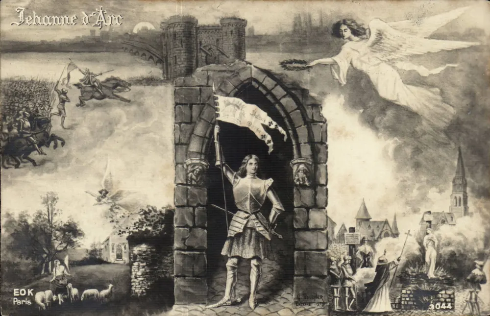 Jeanne d'Arc — historisches Szenario — EOK Paris, Nr. 3044 - Vorderseite
