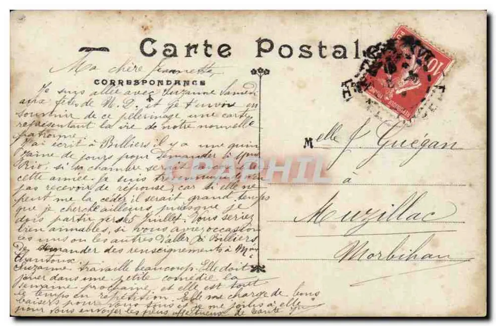 Jeanne d'Arc — historisches Szenario — EOK Paris, Nr. 3044 - Rückseite
