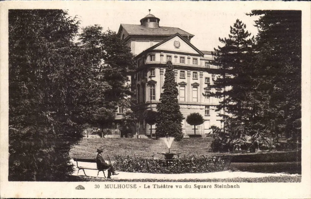 Mulhouse - O Teatro visto do Square Steinbach — n° 30 - Frente