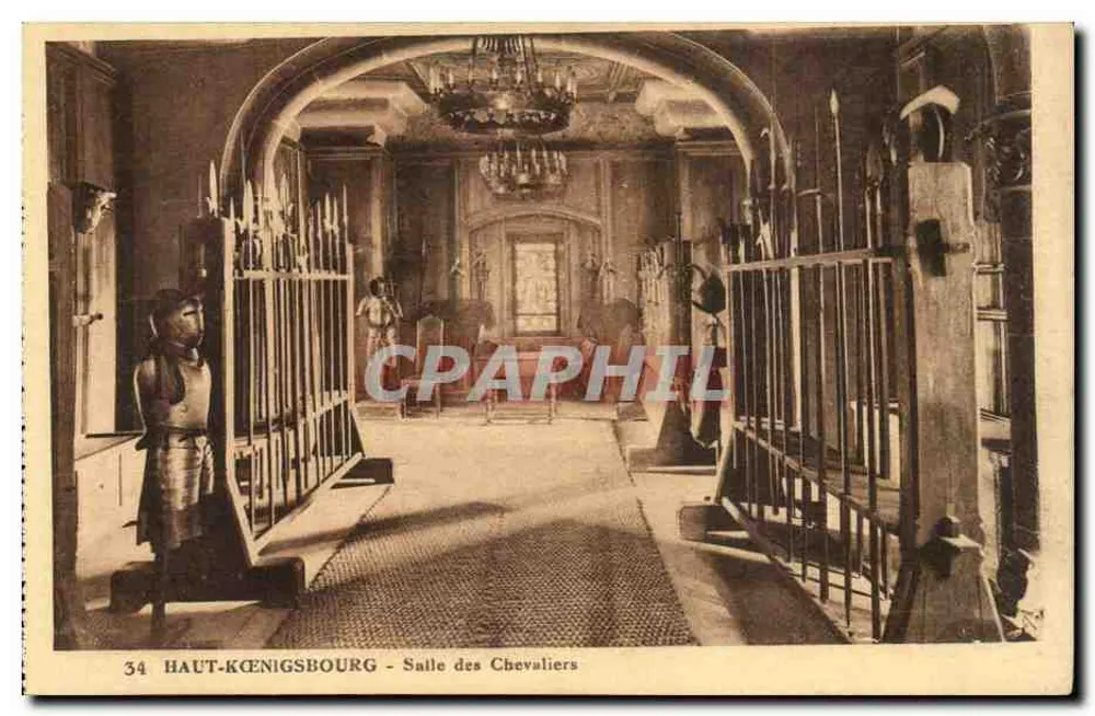 Haut-Kœnigsbourg - Salle des Chevaliers — Édition spéciale du Château - Vorderseite