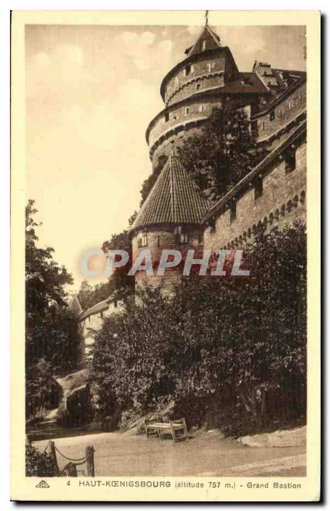 Haut-Kœnigsbourg — Gran Bastión — Edición especial del Castillo - Anverso