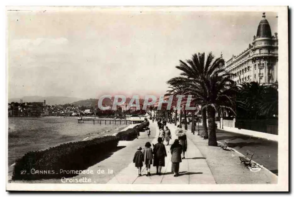 Cannes - Promenade de la Croisette — uitgever Rusias en Muñoz, Nizza - Voorkant