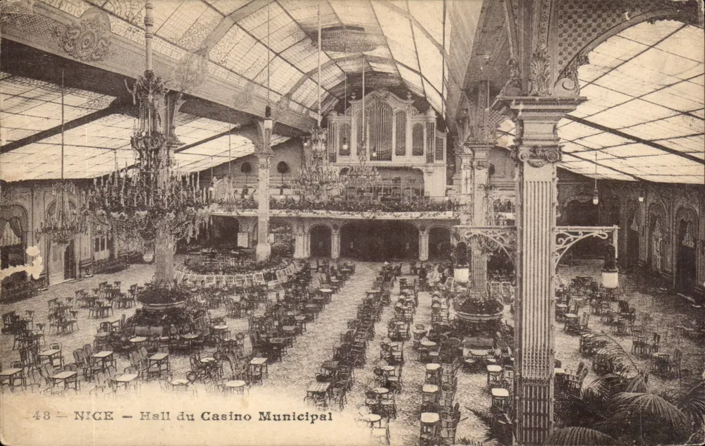 Nice — Salão do Casino Municipal — Editor GLETTA, n°48 - Frente