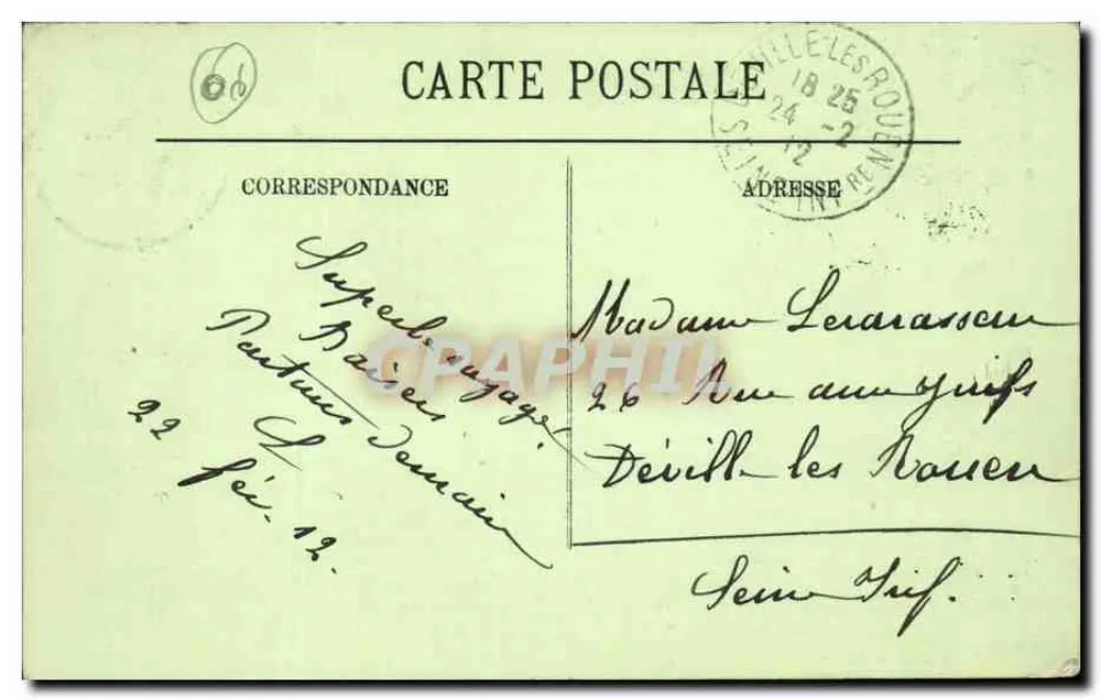 NICE — A Entrada do Porto — LL. — N° 163 - Verso