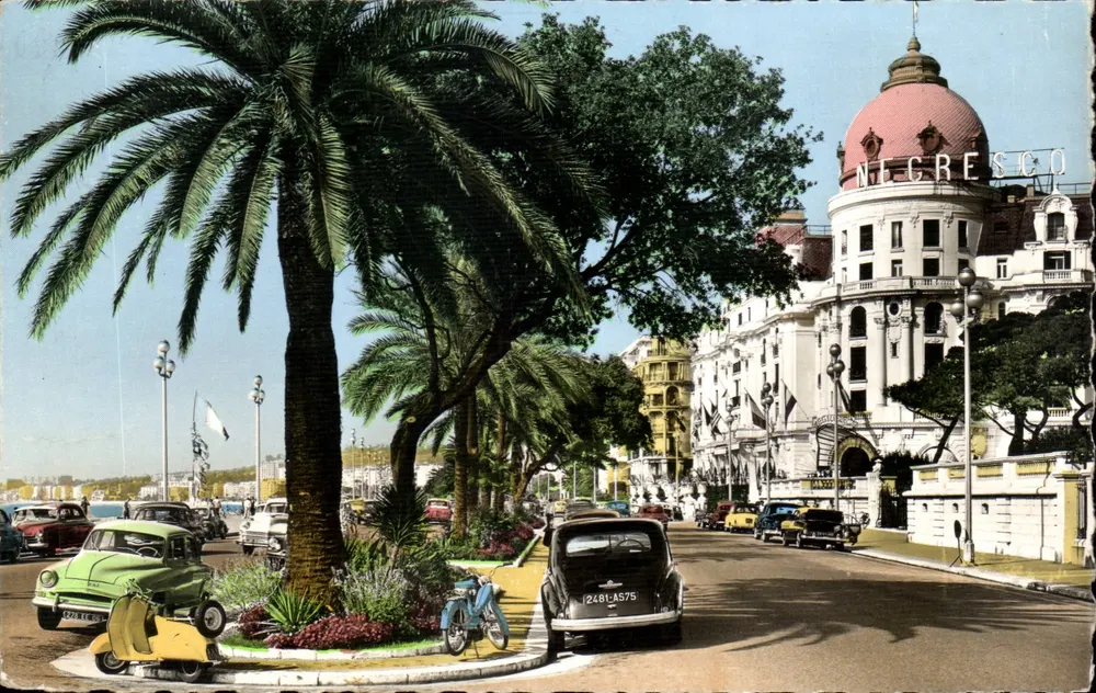 Die Promenade des Anglais und das Negresco — Côte d'Azur — Éditions S.P.T. 16-457 - Vorderseite