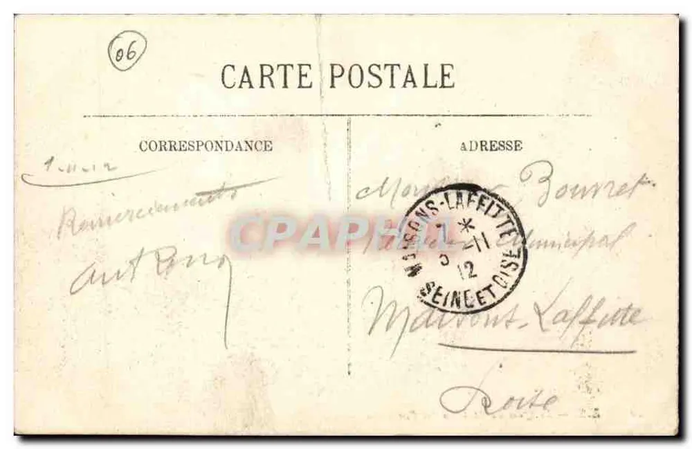 Nice — O Quai do Meio visto das Ponchettes — LL. n°29 - Verso