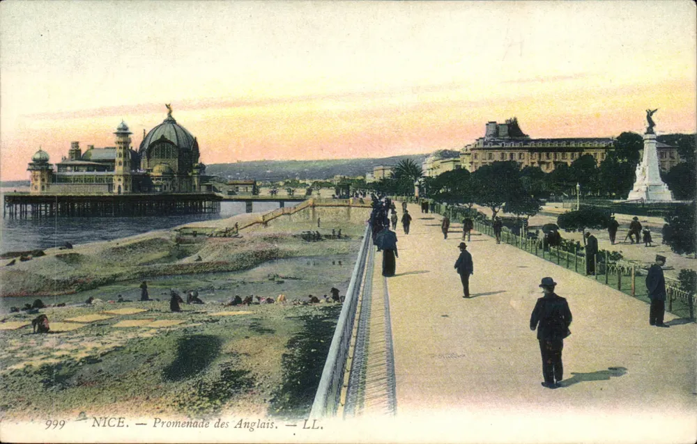 Nice — Promenade dos Ingleses — LL. — N° 999 - Frente