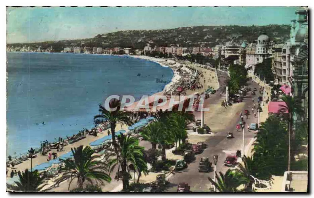 A Promenade dos Ingleses — Nice — Les Éditions Françaises - Frente