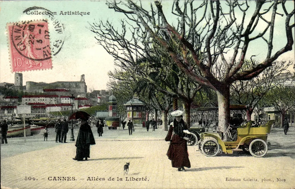 CANNES — Allées de la Liberté — Edition Gileita, Foto. Nice - Vorderseite