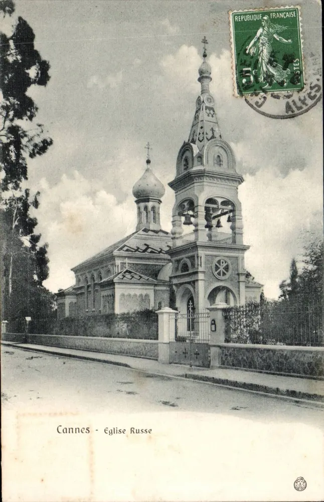 Cannes - Russische Kirche — W. Stocker, Cannes, N° 158 - Vorderseite