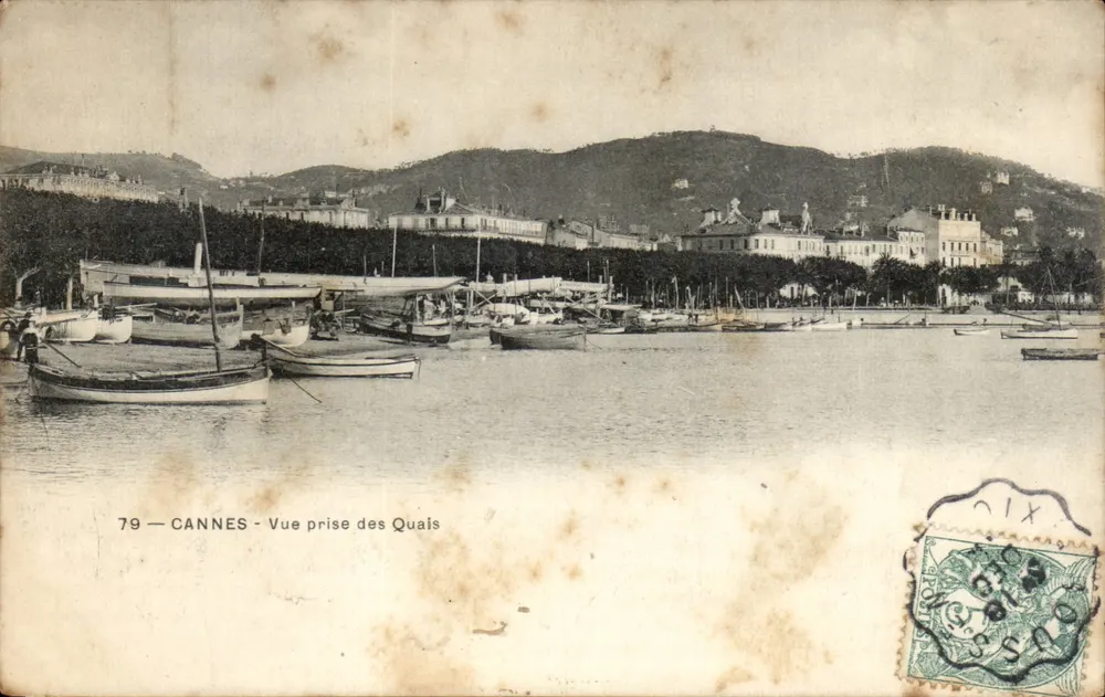 CANNES — Vista tirada dos Quais — Editor não identificado, n° 79 - Frente