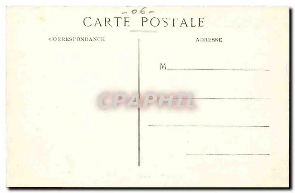 Die Kirche des Suquet auf dem Mont Chevalier — Cannes — Verlag Pierre Ricet, Cannes - Rückseite