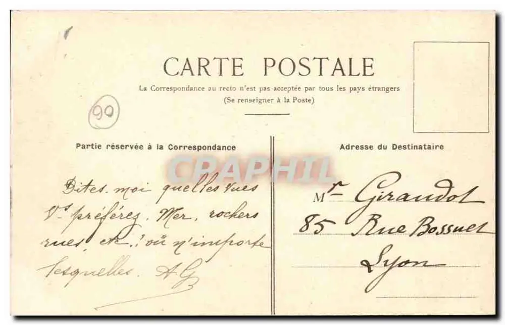 CANNES — Port — Wydanie Riviera, nr 83 - Rewers