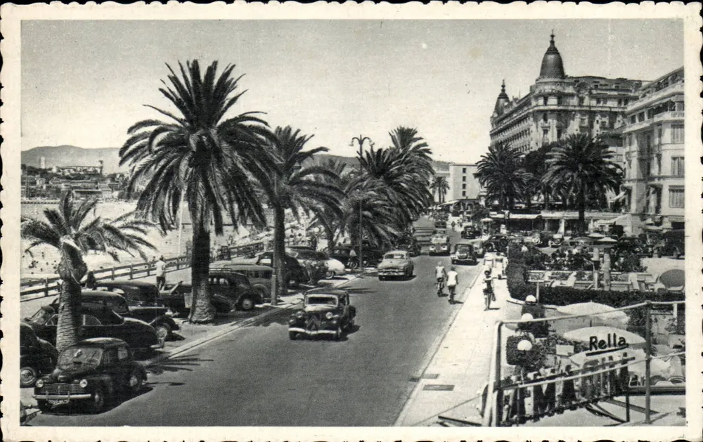 Cannes - Die Croisette und das Carlton — Rella - Vorderseite