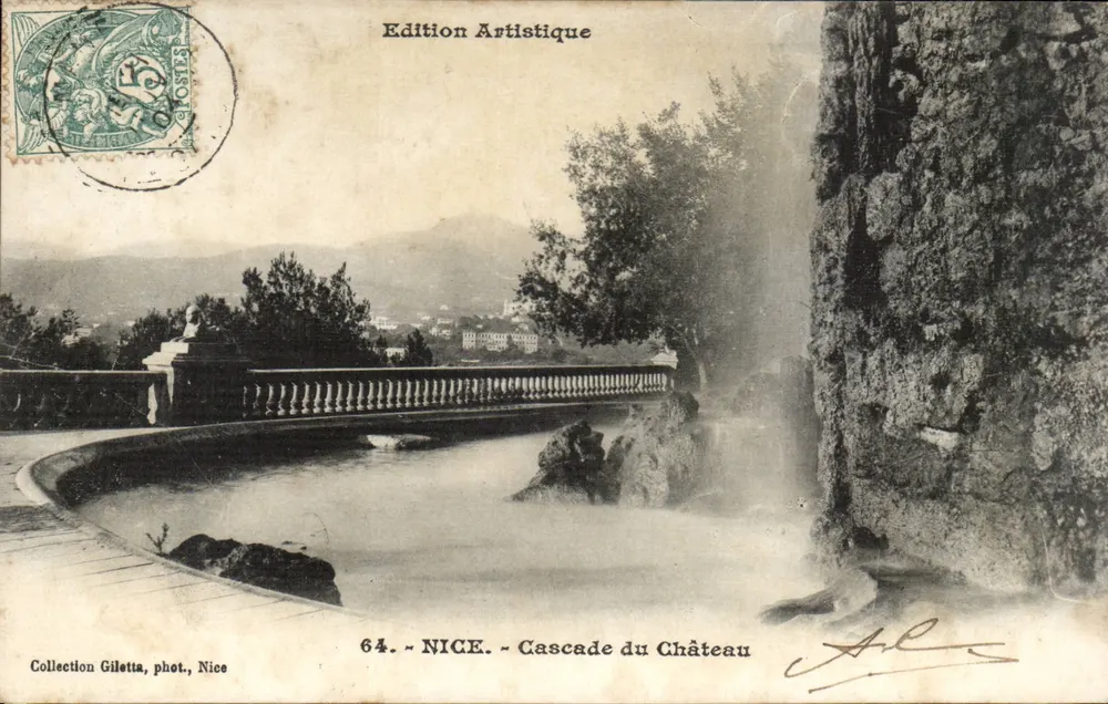 Nice - Cachoeira do Castelo — Edição Artística, n°64, Coleção Giletta, fot. Nice - Frente