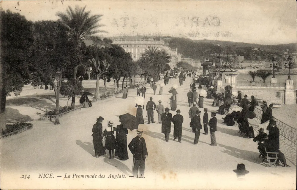 NICE — A Promenade dos Ingleses — LL. — N°234 - Frente
