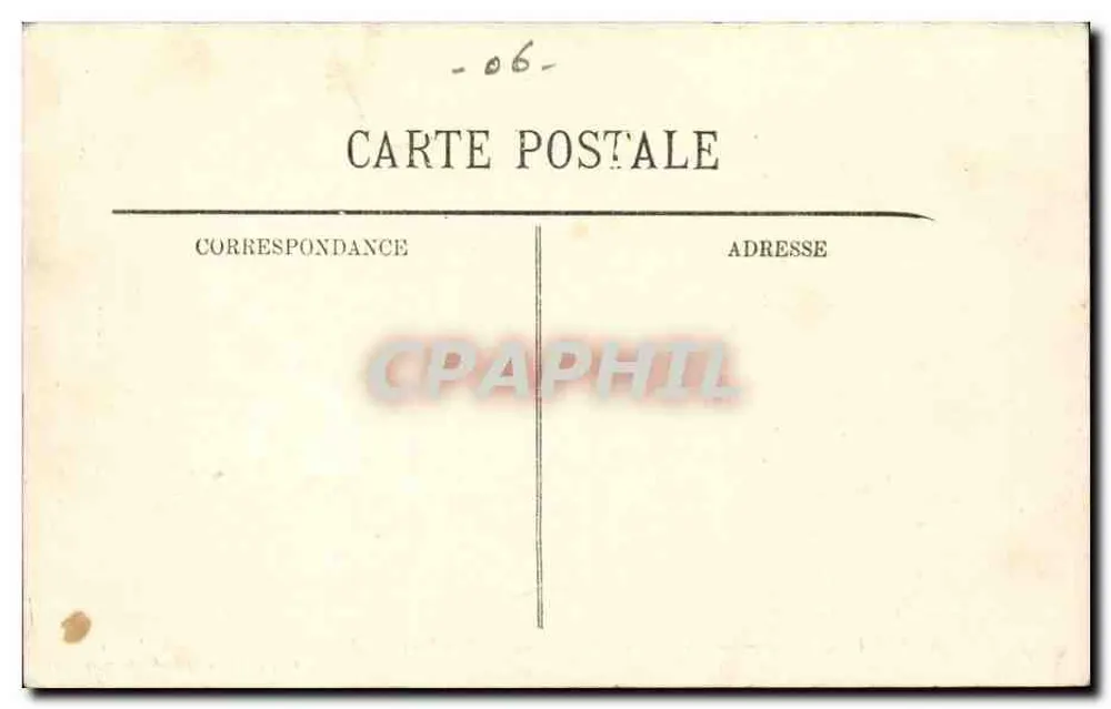 Cap d'Antibes — Die Kapelle Notre-Dame-de-Bon-Port — Berger et Cie, Place Macé, Antibes - Rückseite