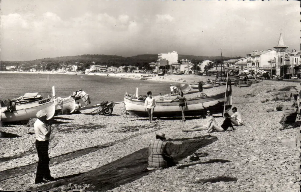 Cros-de-Cagnes (A.M.) — A praia dos Pescadores — Edições Artísticas A.D.I.A. - Nice, n°2 - Frente