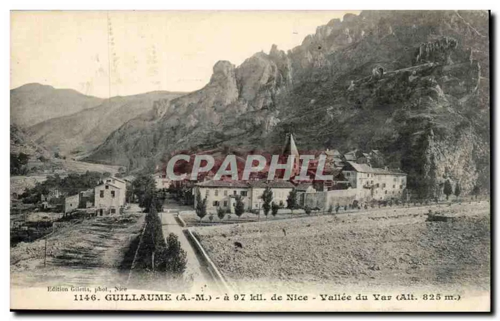 Guillaume (A.M.) — Tal des Var — Édition Gileta, Nice, n°1146 - Vorderseite