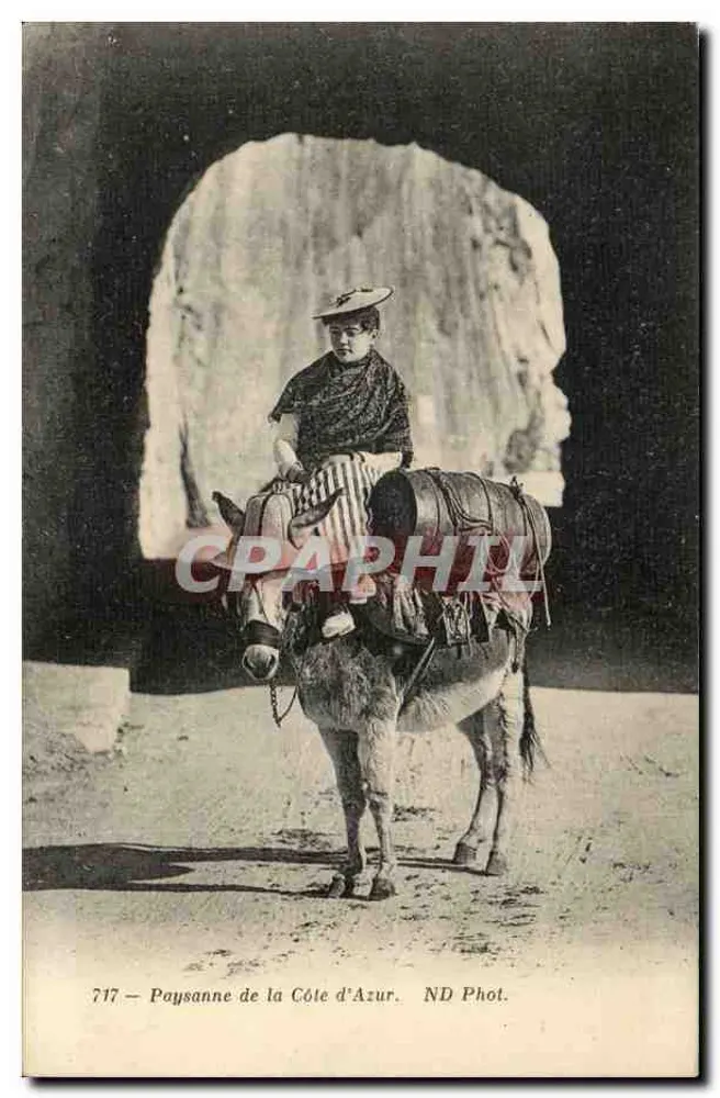Bäuerin aus der Côte d'Azur — ND Phot. — n° 717 - Vorderseite