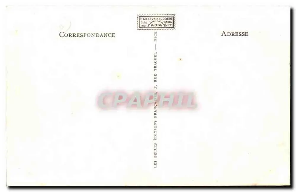 NICE — Avenida de Verdun — LL — n°110 - Verso