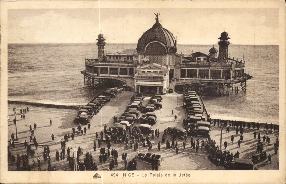 Nice - O Palácio da Jetée — n° 494 - Frente