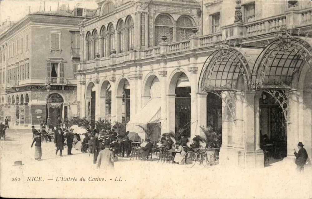 Nice — A Entrada do Casino — LL, n° 262 - Frente