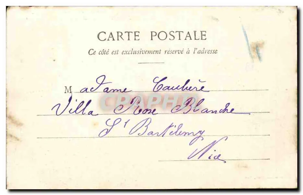 Antibes - Vieille Tour (Ruines du Château Grimaldi) — Édition Giletta, phot. Nice, n° 616 - Rückseite