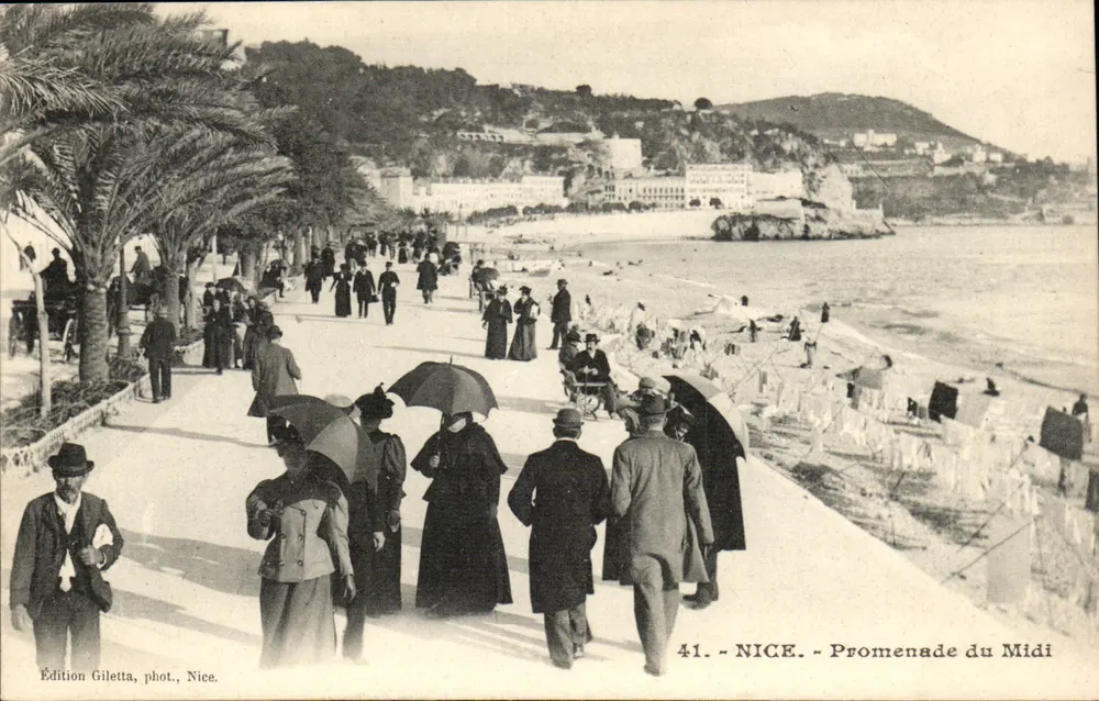 NICE - Promenade do Midi — Edição Gilelta, fot., Nice, n°41 - Frente