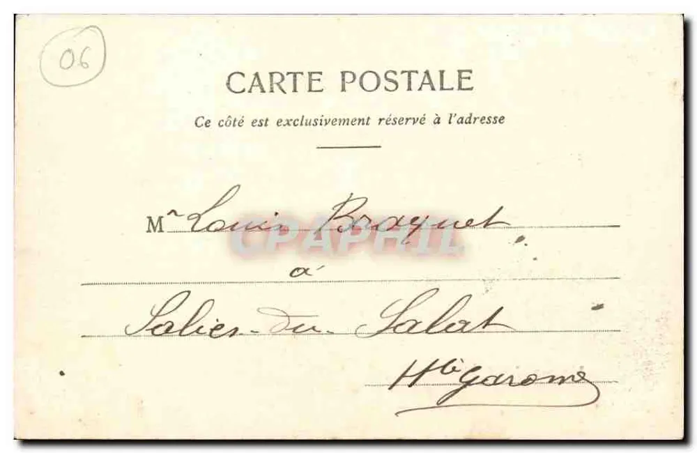 Maison Dorée — Hotel-Restaurant, Quai Courbet, Villefranche, Umgebung von Nice — Édition Giletta, phot., Nice - Rückseite