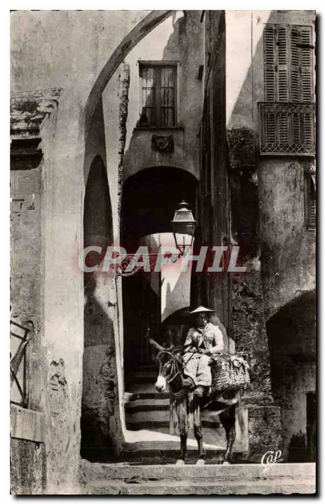 Vendedor a cavalo — Menton — editor Réa-Photo - Frente