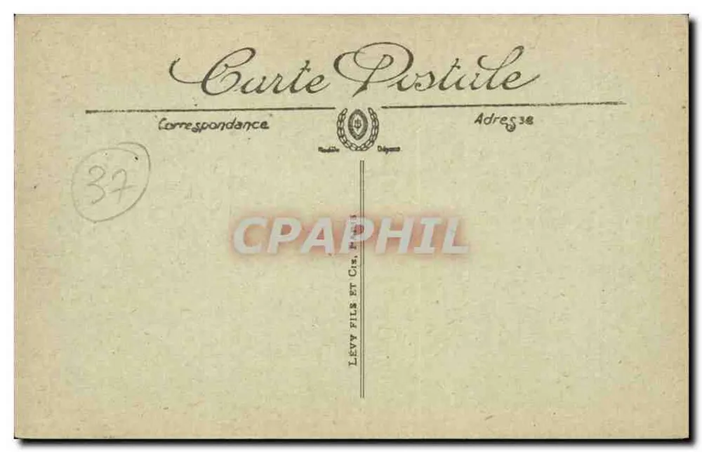 Montrésor — Schloss und alte Türme — LL. — n°17 - Rückseite