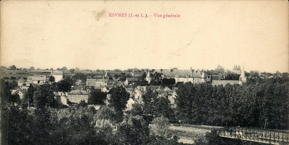 Esvres (I.-et-L.) — Vista geral — Monstrellier - Frente