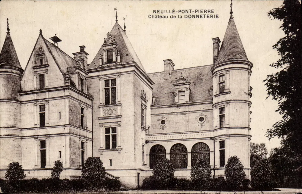 Neuillé-Pont-Pierre — Schloss Donneterie — Verlag nicht identifiziert - Vorderseite
