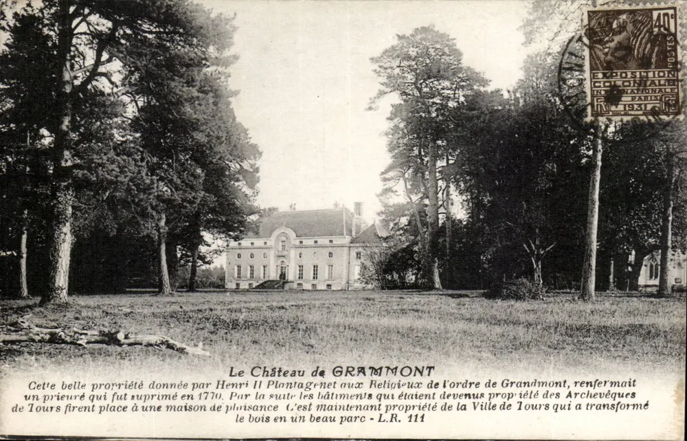 Zamek GRAMMONT — Historia i przekształcenia — L.R. 111 - Awers