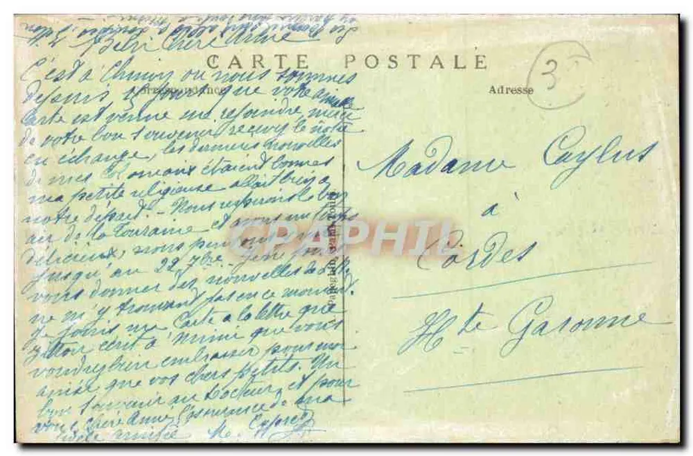 Chinon (Indre-et-Loire) — Vista geral — A.P. - Verso