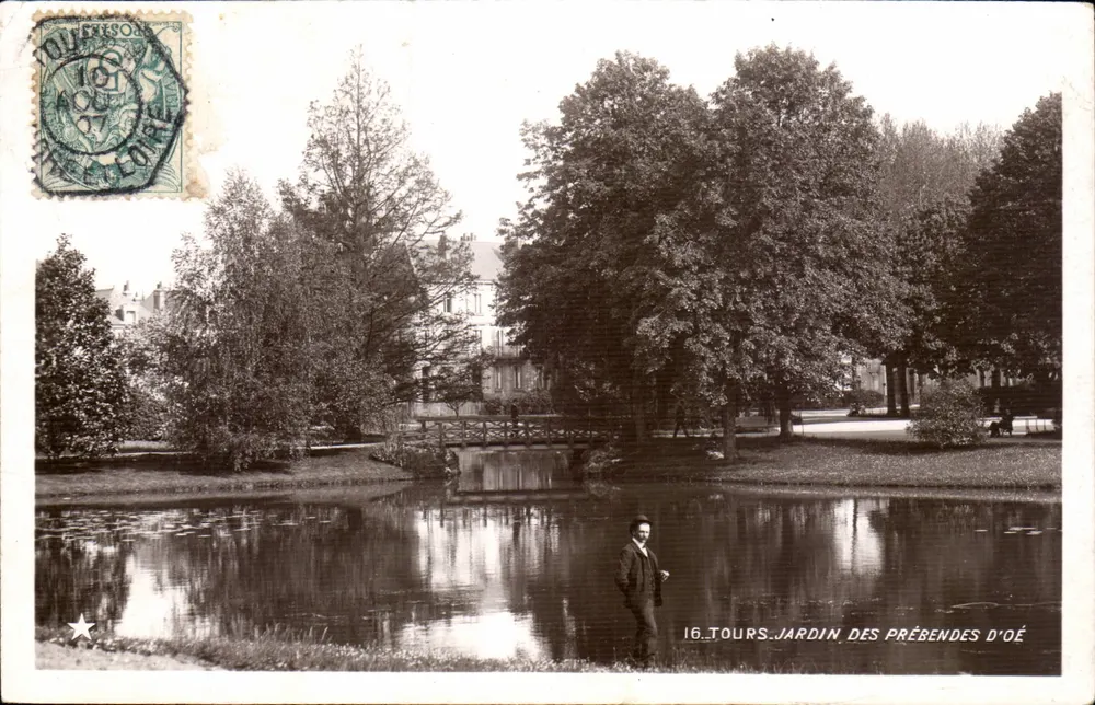 Tours - Jardim dos Présbendes d'Oé — editor não identificado, n° de série 16 - Frente