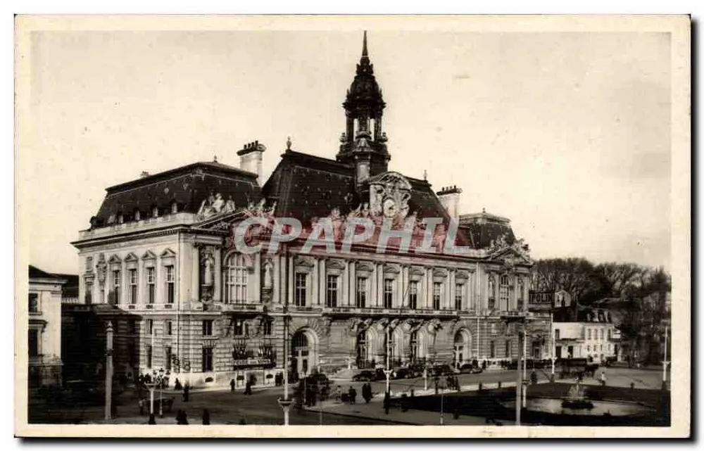 Tours - Hotel de Ville — editor La Dienne, Tours - Frente