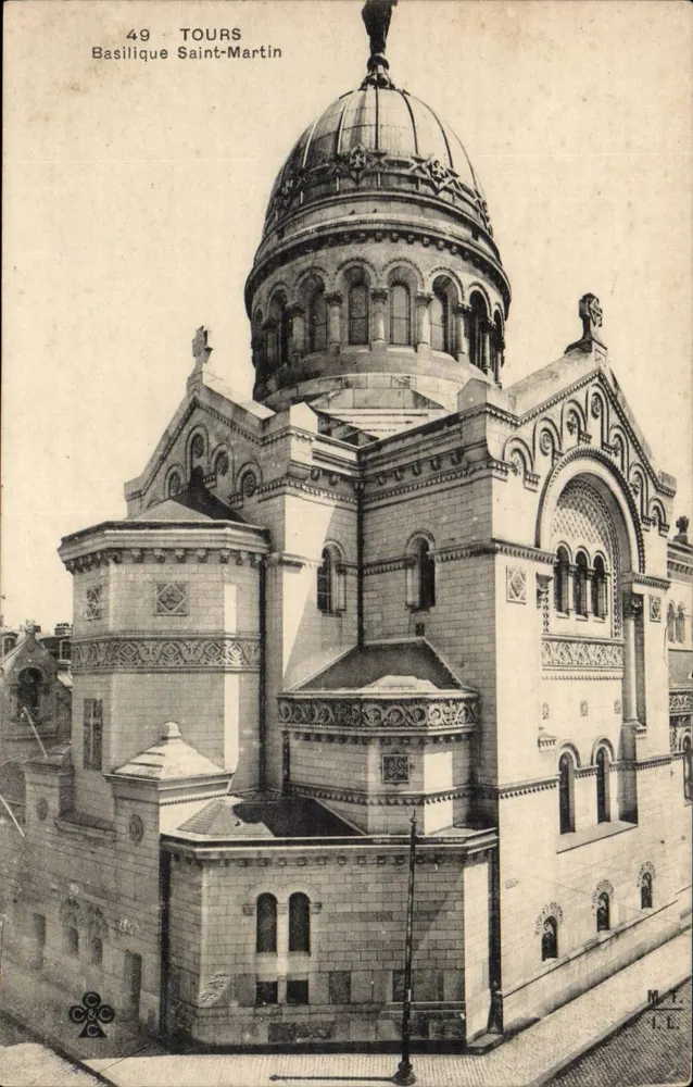 Basílica de São Martinho — Tours — M.T. (editor) - Frente