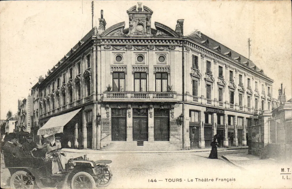 Tours — Il Teatro Francese — M.T. I.L. n°144 - Recto