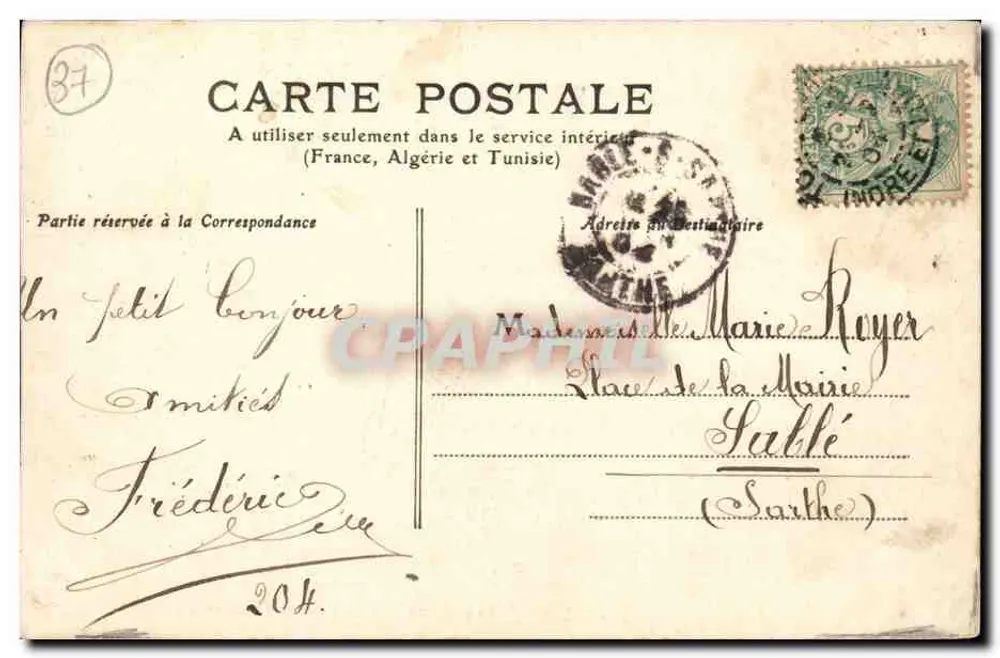 Tours — Il Teatro Francese — M.T. I.L. n°144 - Verso