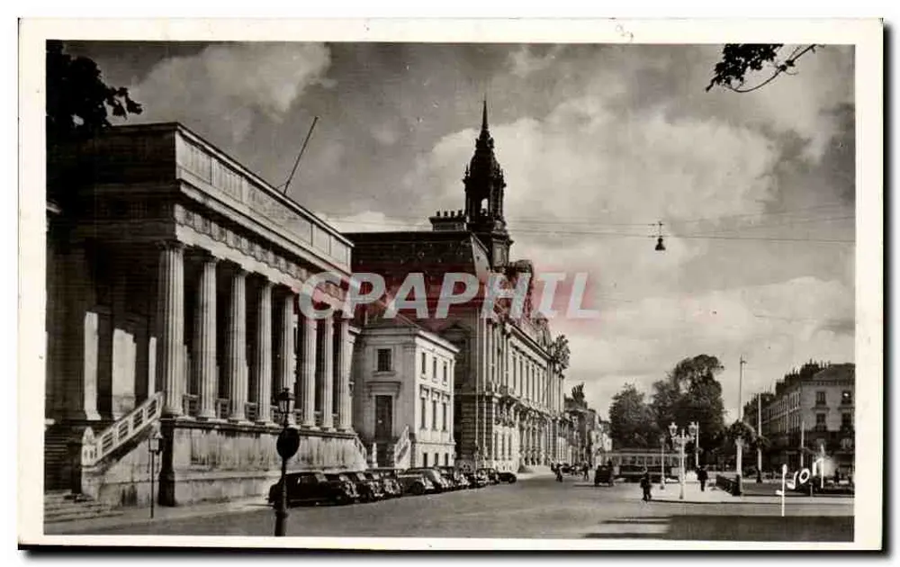 Tours (Indre-et-Loire) — Palast der Gerechtigkeit und Rathaus — Éditions d'Art Yvan, Paris - Vorderseite